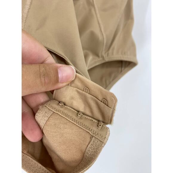 Maidenform Beige Nude Firm Control Body Briefer Waist Cincher Shaper NEW Size XL - Picture 3 of 12